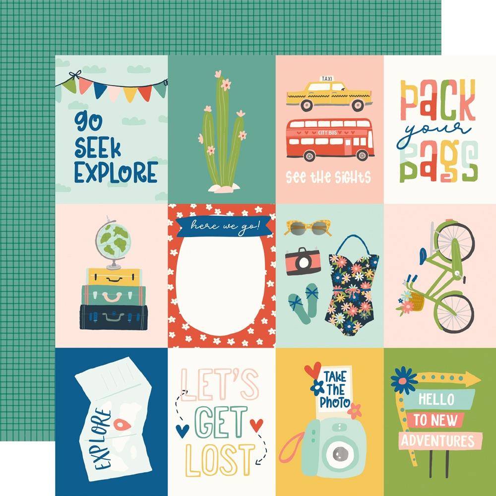 Simple Stories Pack Your Bags - 3x4 Elements