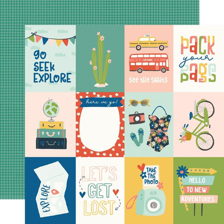 Simple Stories Pack Your Bags - 3x4 Elements