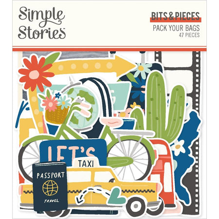 Simple Stories Pack Your Bags - Bits & Pieces