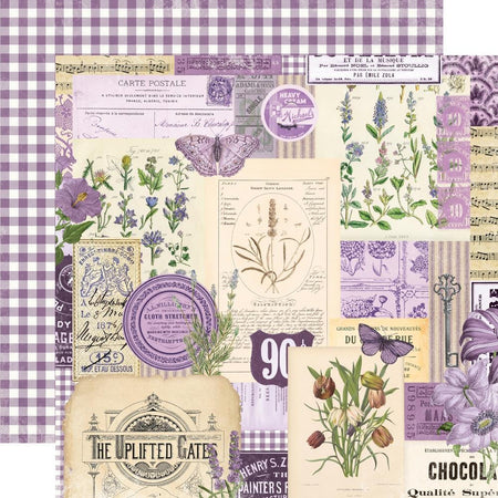 Simple Stories Simple Vintage Essentials Color Palette - Purple Collage