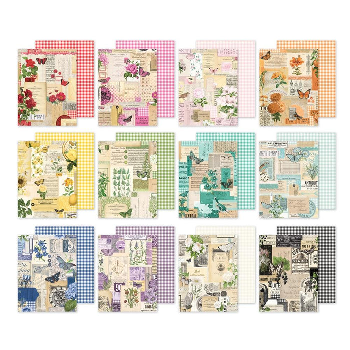 Simple Stories Simple Vintage Essentials Color Palette - 6x8 Paper Pad