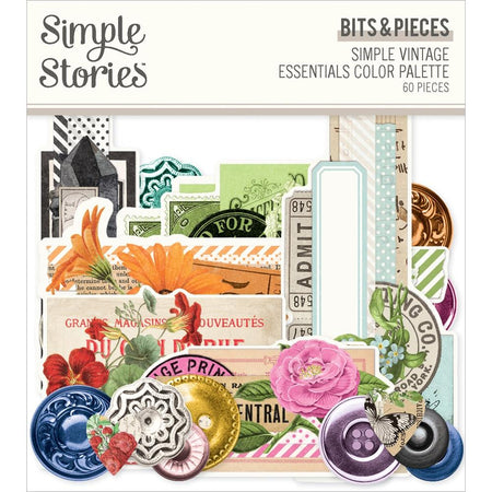 Simple Stories Simple Vintage Essentials Color Palette - Bits & Pieces