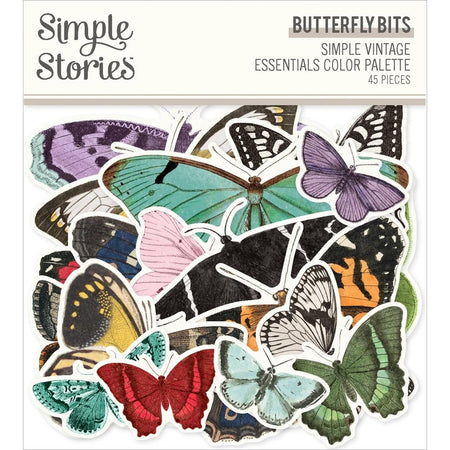Simple Stories Simple Vintage Essentials Color Palette - Butterfly Bits