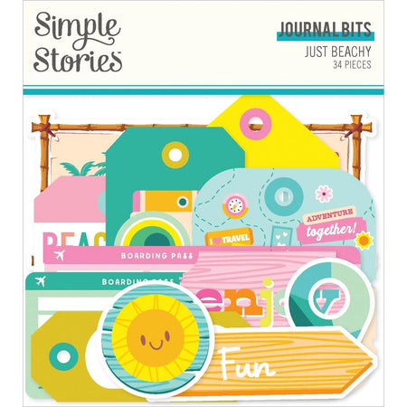 Simple Stories Just Beachy - Journal Bits & Pieces
