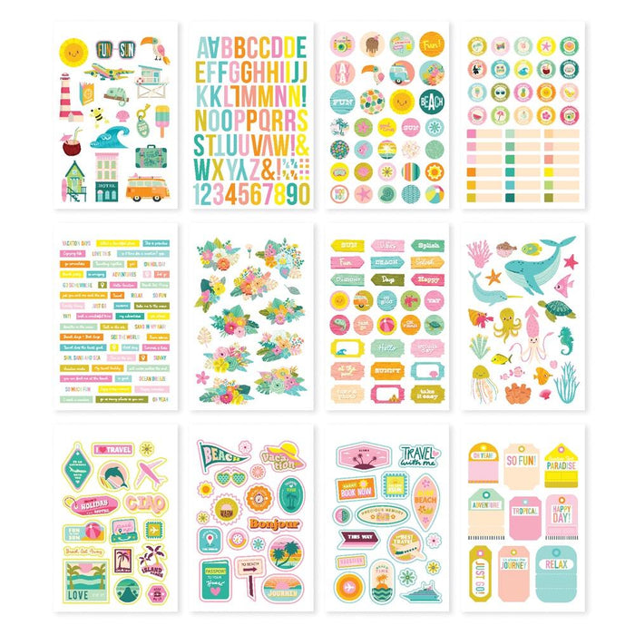 Simple Stories Just Beachy - Sticker Book