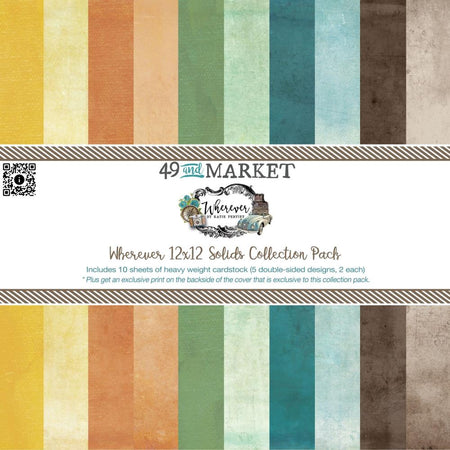 49 & Market Wherever - 12x12 Solids Collection Pack