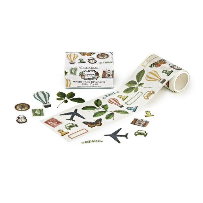 49 & Market Wherever - Washi Tape Sticker Roll