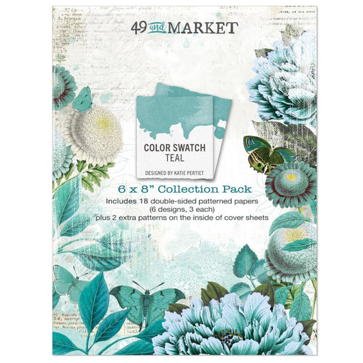 49 & Market Color Swatch Teal - 6x8 Collection Pack