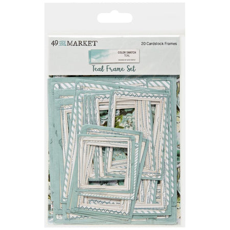 49 & Market Color Swatch Teal - Teal Frame Set