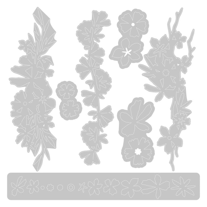 Sizzix Thinlits Die - Woodland Borders