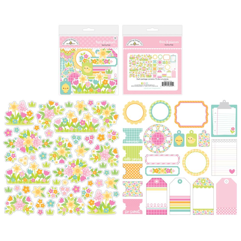 Doodlebug Design Bunny Hop - Bits & Pieces