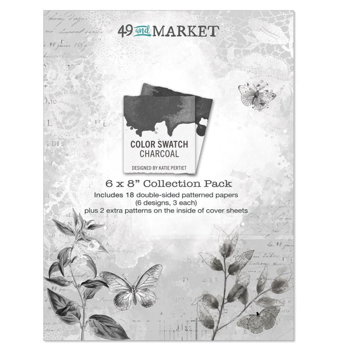49 & Market Color Swatch Charcoal - 6x8 Collection Pack