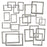 49 & Market Color Swatch Charcoal - Charcoal Frame Set