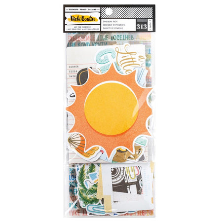 American Crafts Vicki Boutin Mixed Media - Ephemera Die Cuts Travel