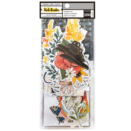American Crafts Vicki Boutin Mixed Media - Ephemera Die Cuts Nature