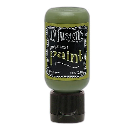 Dylusions 1oz Paint - Jungle Leaf