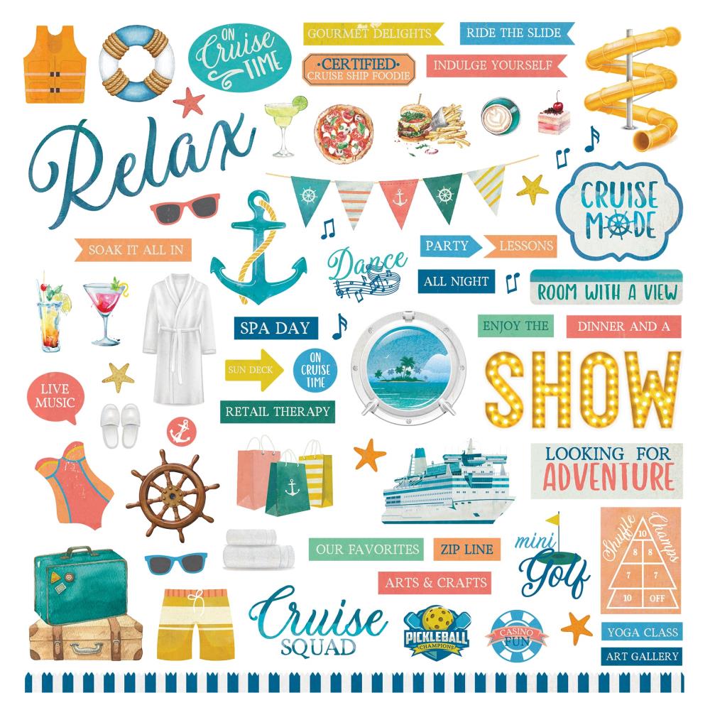 Photoplay Anchors Aweigh - Element Stickers