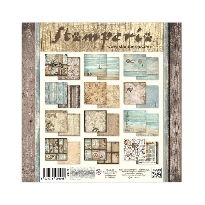 Stamperia Sea Land - 12x12 Paper Pack