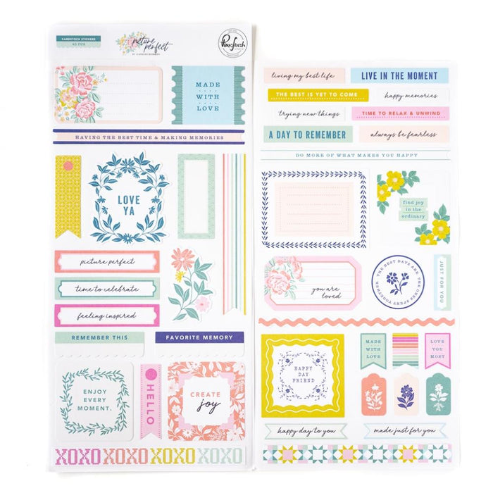 Pinkfresh Studio Picture Perfect - Cardstock Stickers