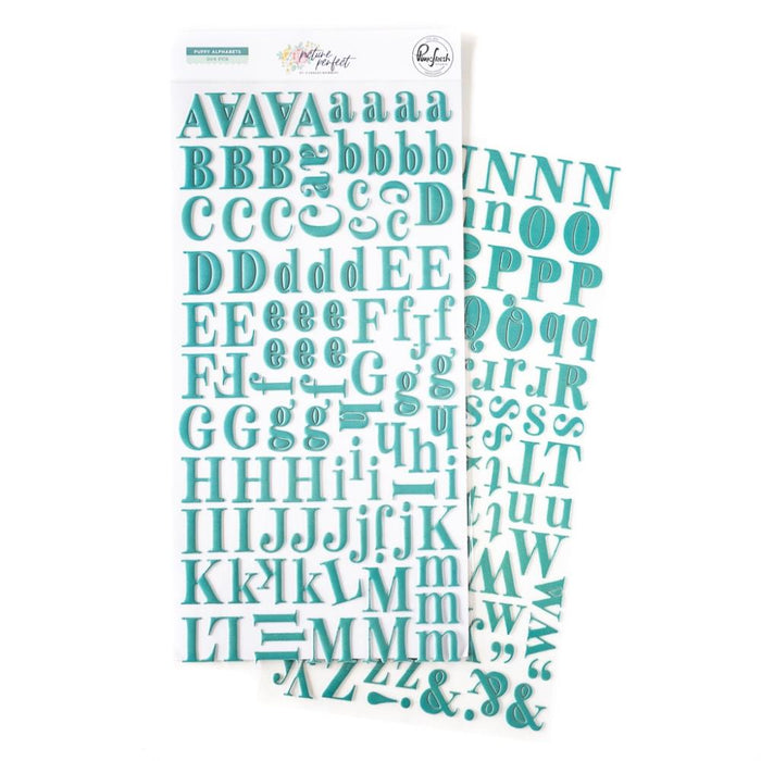 Pinkfresh Studio Picture Perfect - Puffy Alpha Stickers