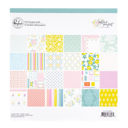 Pinkfresh Studio Picture Perfect - 12x12 Paper Pack
