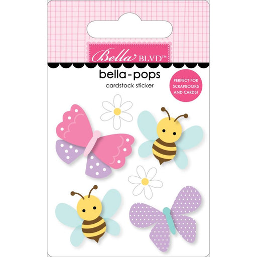 Bella Blvd Just Because - Fluttery Bella-Pops 3D Sticker