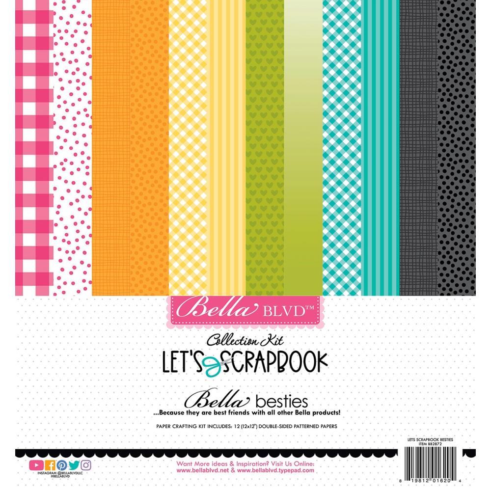 Bella Blvd Let's Scrapbook! - Besties Collection Kit