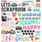 Bella Blvd Let's Scrapbook! - Ciao Chip Chipboard Stickers