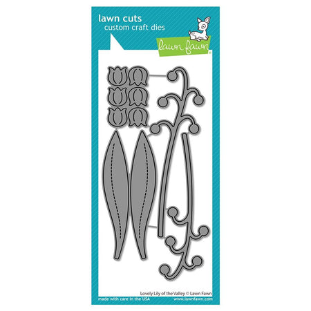 Lawn Fawn Craft Die - Lovely Lily Of The Valley