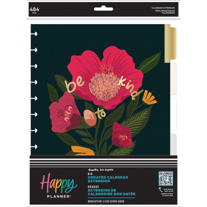 Me & My Big Ideas Happy Planner - Breathe, Live, Explore Big Extension Pack