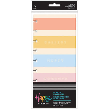 Me & My Big Ideas Happy Planner- Boardwalk Ice Cream 3 Envelope Pack