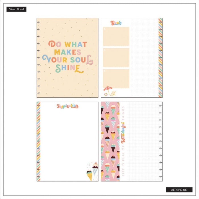 Me & My Big Ideas Happy Planner - Boardwalk Ice Cream Big Planner Companion