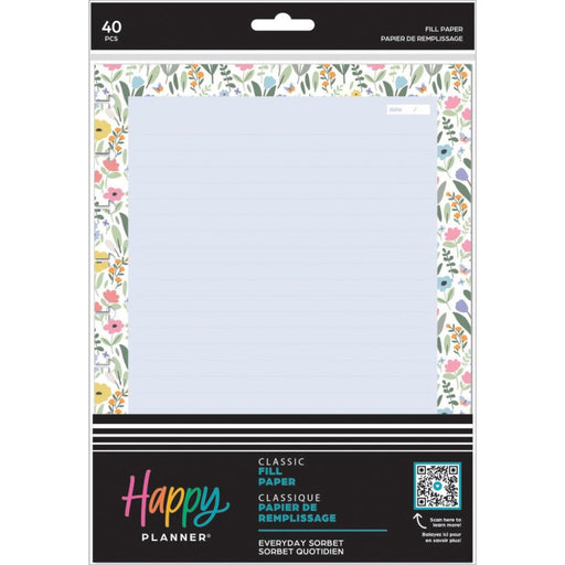 Me & My Big Ideas Happy Planner - Everyday Sorbet Classic Fill Paper
