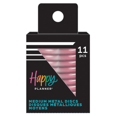 Me & My Big Ideas Happy Planner - Medium Metal Discs Flower Rose
