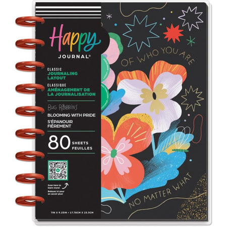 Me & My Big Ideas Happy Planner - Blooming With Pride Classic Guided Journal