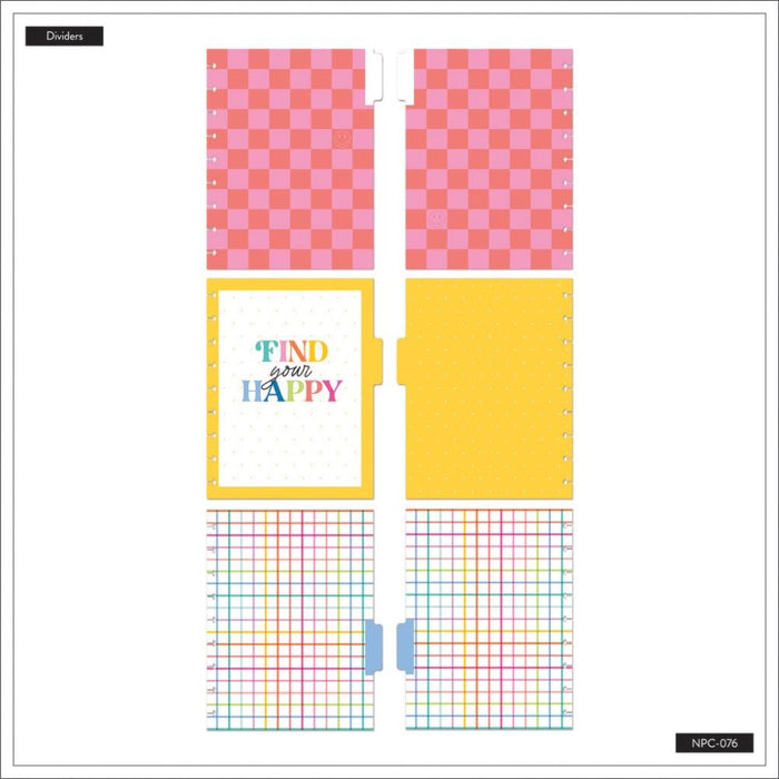Me & My Big Ideas Happy Planner - Striped Notes Classic Notebook