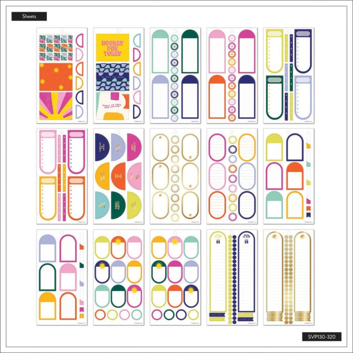 Me & My Big Ideas Happy Planner - Rio Vibes Sticker Value Pack