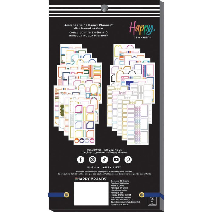 Me & My Big Ideas Happy Planner - Essential Boxes Sticker Value Pack