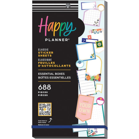 Me & My Big Ideas Happy Planner - Essential Boxes Sticker Value Pack