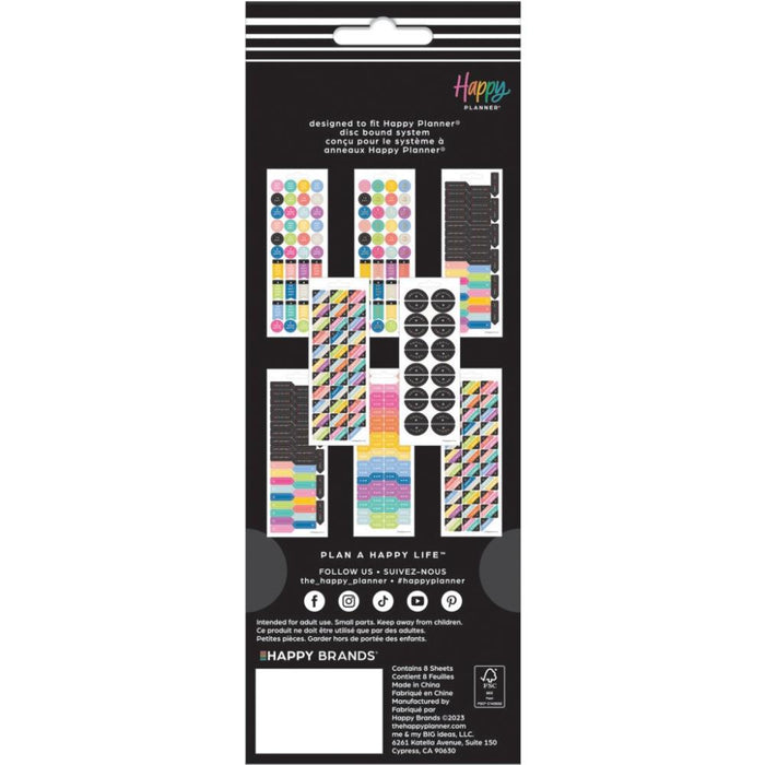 Me & My Big Ideas Happy Planner - Productivity 8 Sticker Sheets