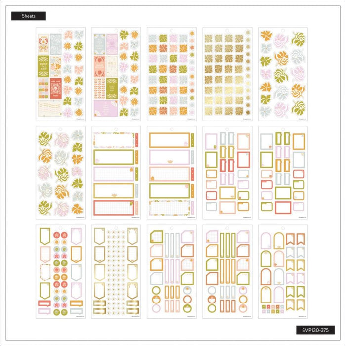 Me & My Big Ideas Happy Planner - Mini Desert Thistle Sticker Value Pack