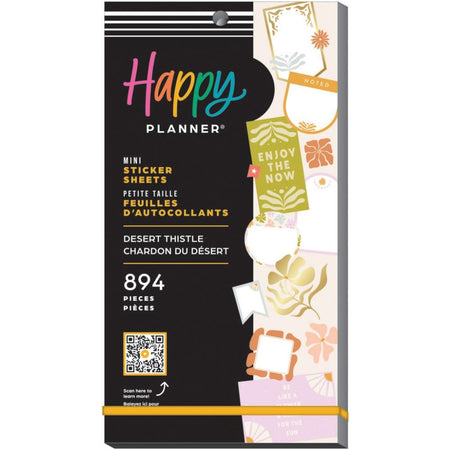 Me & My Big Ideas Happy Planner - Mini Desert Thistle Sticker Value Pack