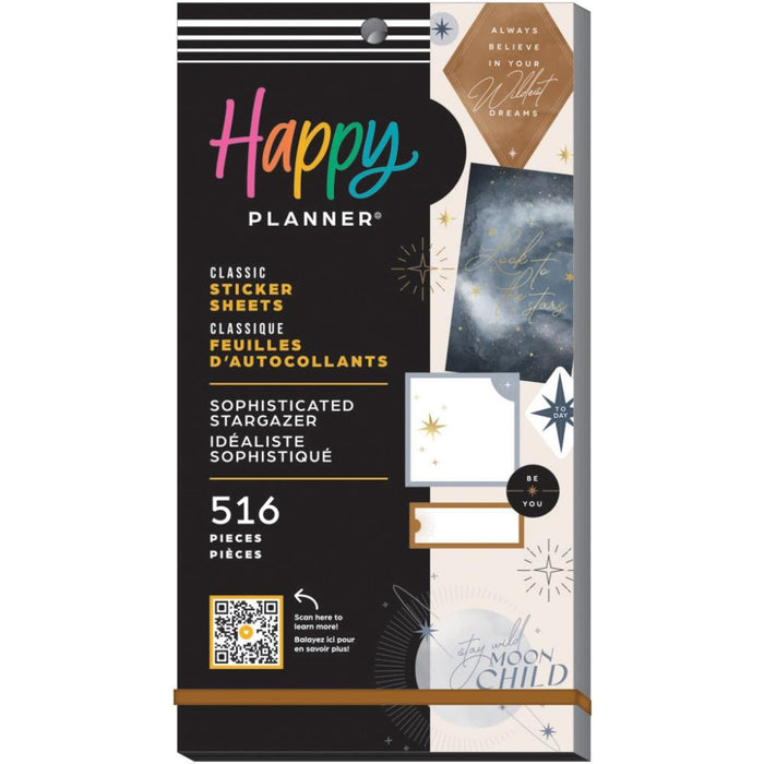 Me & My Big Ideas Happy Planner - Sophisticated Stargazer Sticker Value Pack