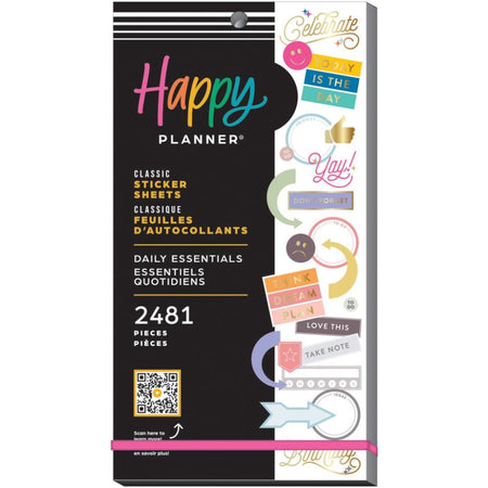 Me & My Big Ideas Happy Planner - Daily Essentials Sticker Value Pack