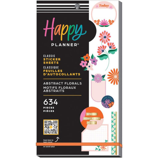 Me & My Big Ideas Happy Planner - Abstract Florals Sticker Value Pack