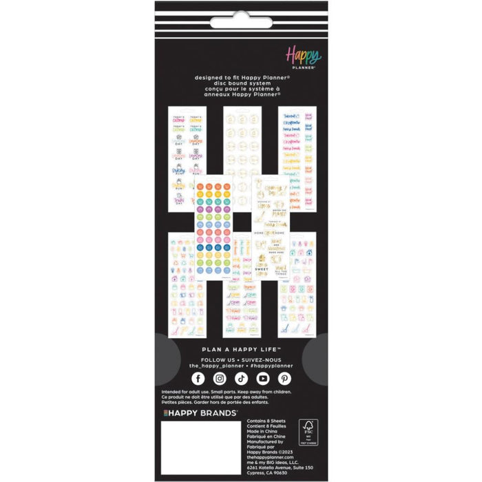 Me & My Big Ideas Happy Planner - Household Essential 8 Sticker Sheets