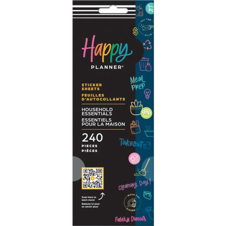 Me & My Big Ideas Happy Planner - Household Essential 8 Sticker Sheets
