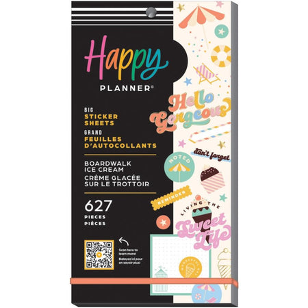 Me & My Big Ideas Happy Planner - Big Boardwalk Ice Cream Sticker Value Pack