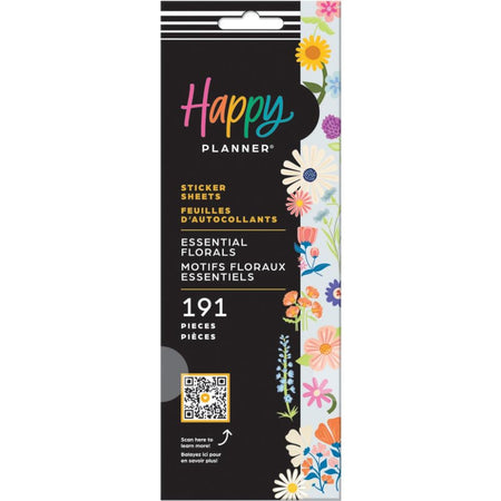 Me & My Big Ideas Happy Planner - Essential Florals 8 Sticker Sheets