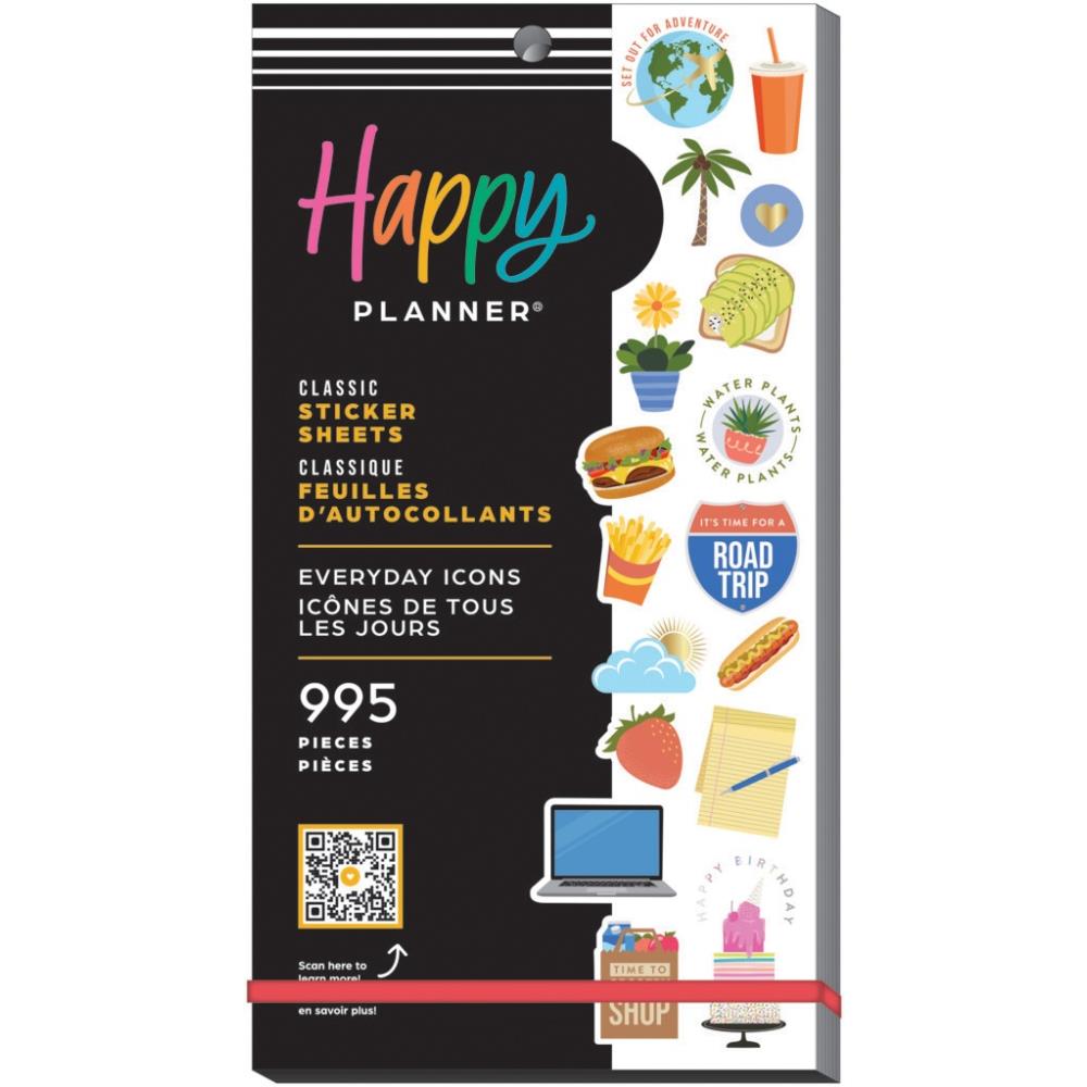 Me & My Big Ideas Happy Planner - Everyday Icons Sticker Value Pack